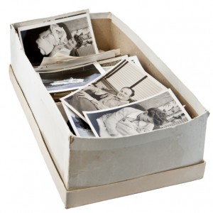 Shoe Box of Photos to be Scanned